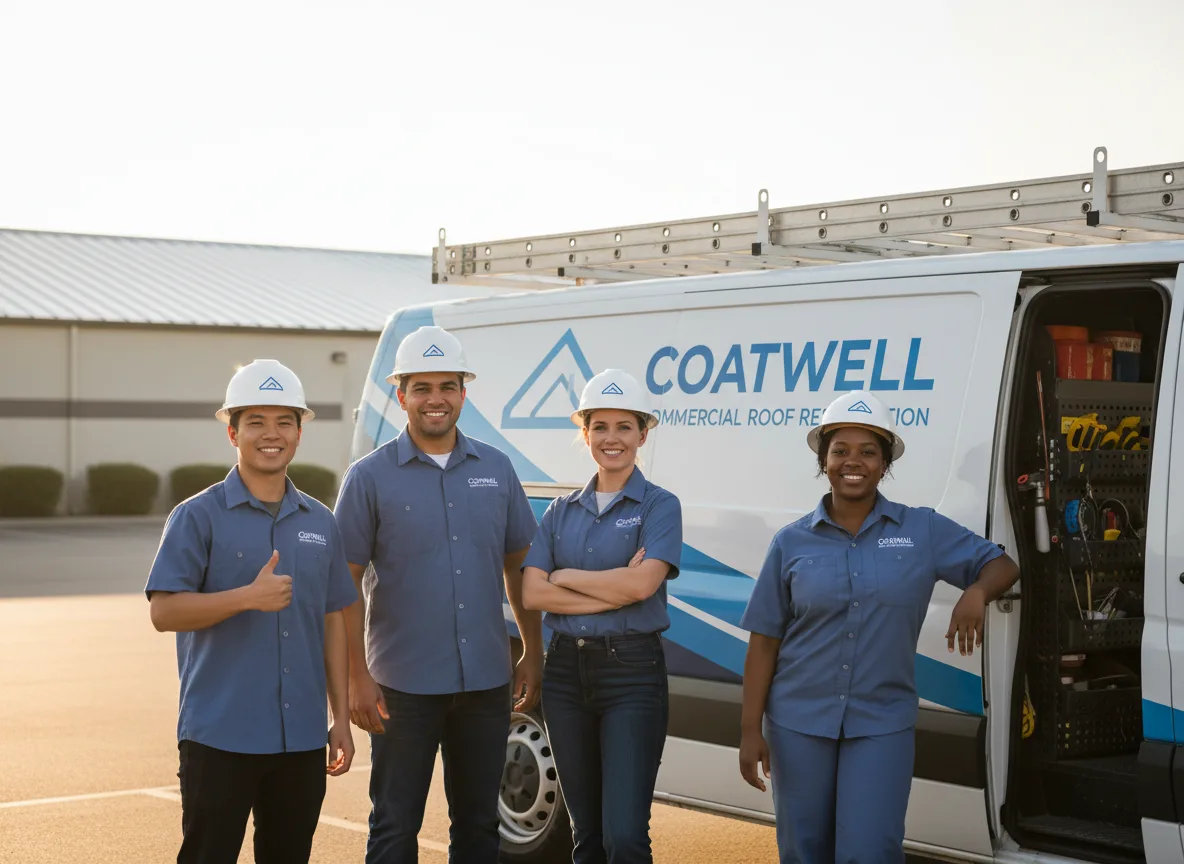 Commercial roof coating company in Freedom, ME